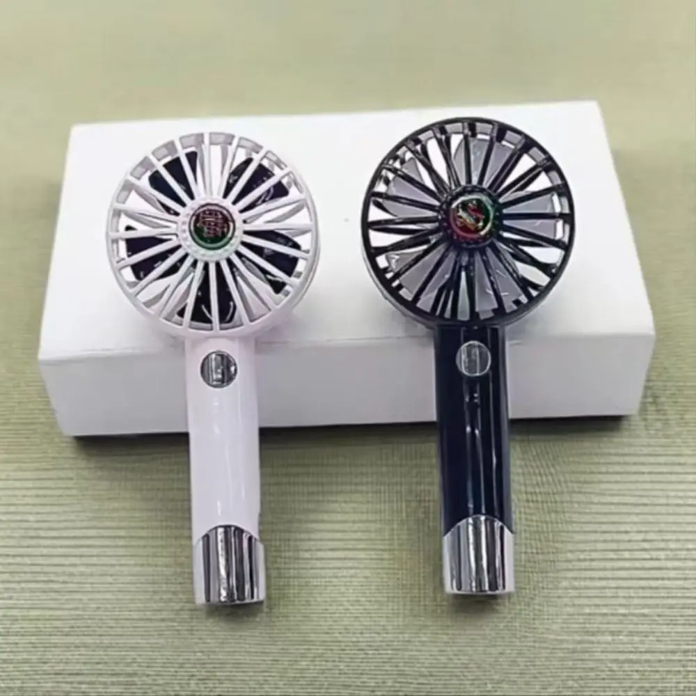 Does Not Rotate Prank Handheld Fan Interactive Presses Switch Electric Prank Funny Interesting Joke Gadget Home Decor