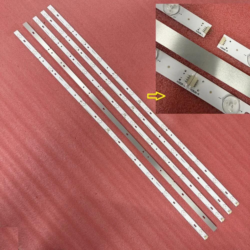 

Светодиодная лента подсветки для телевизора Proscan PLED5068A-C RCA RLDED5005A-D, проверена на работоспособность, CRH-K503535T0512R46K-REV1.1