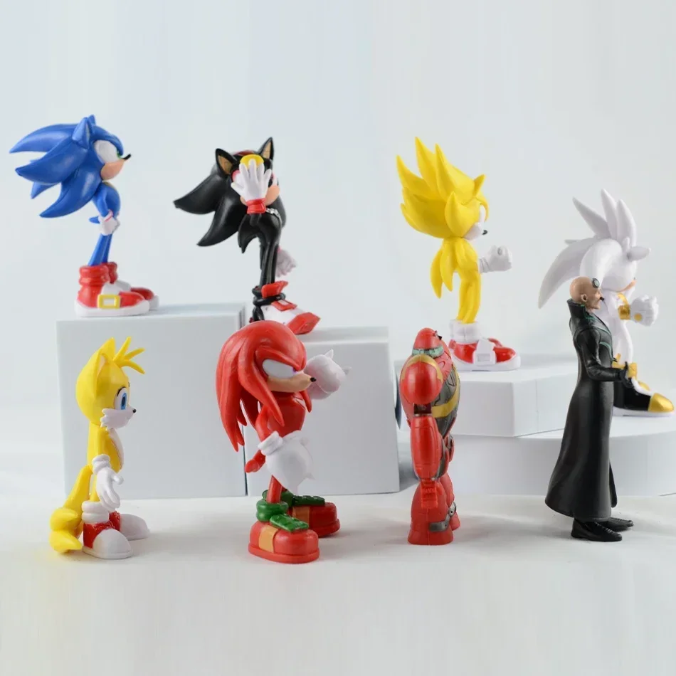 680g grande sonic figura de ação caudas legal bonito kawaii personagem dos desenhos animados figura brinquedo boneca modelo decoração para presentes aniversário do miúdo