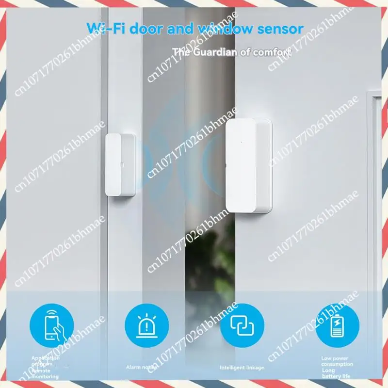-A21Z Wireless TUYA Smart WIFI Door And Window Sensor, Alert System For Open/Closed Door Notifications