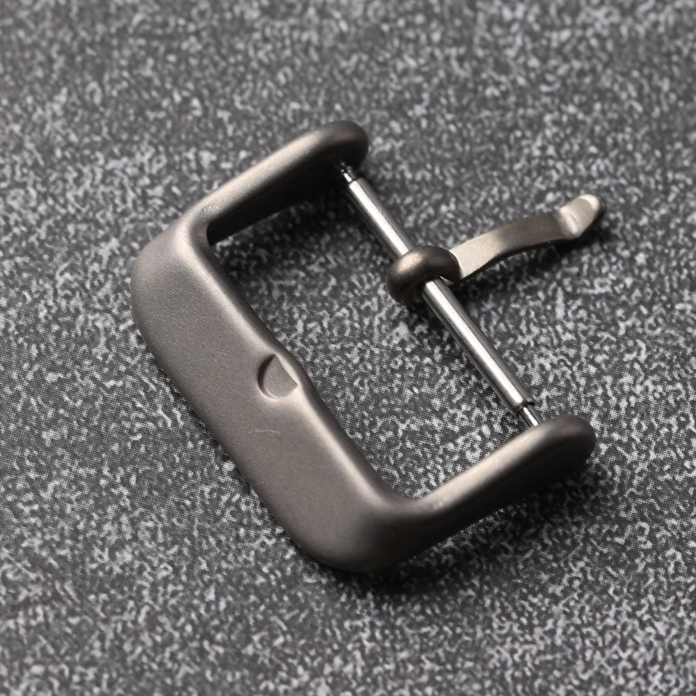 

Высококачественная пряжка из титанового сплава в стиле ретро, металлическая пряжка с маленьким отверстием 18 мм 20 мм, пряжка для аксессуаров для часов