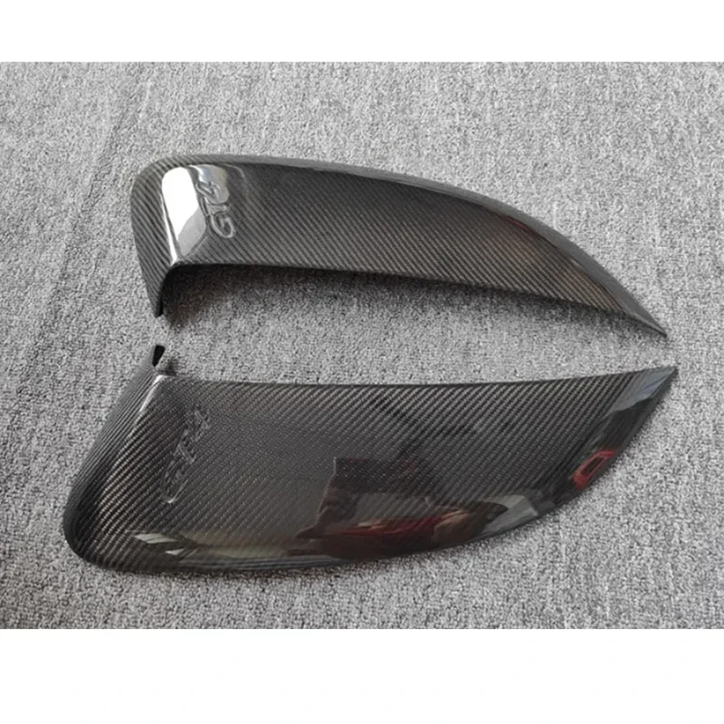 For Porsche 718 981 Carbon Fiber Set Auto Fender Side Air Vent Side wind knife Cayman Boxster Outlet Cover Car Accessories