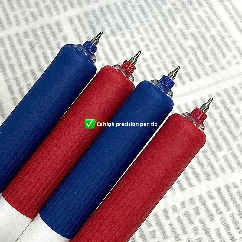 الأزرق هلام القلم 0.5mm السلس الكتابة القلم للطلاب مكتب تصحيح بمناسبة امتحان القرطاسية أقلام الحبر الأحمر للاستخدام المدرسي رائجة البيع