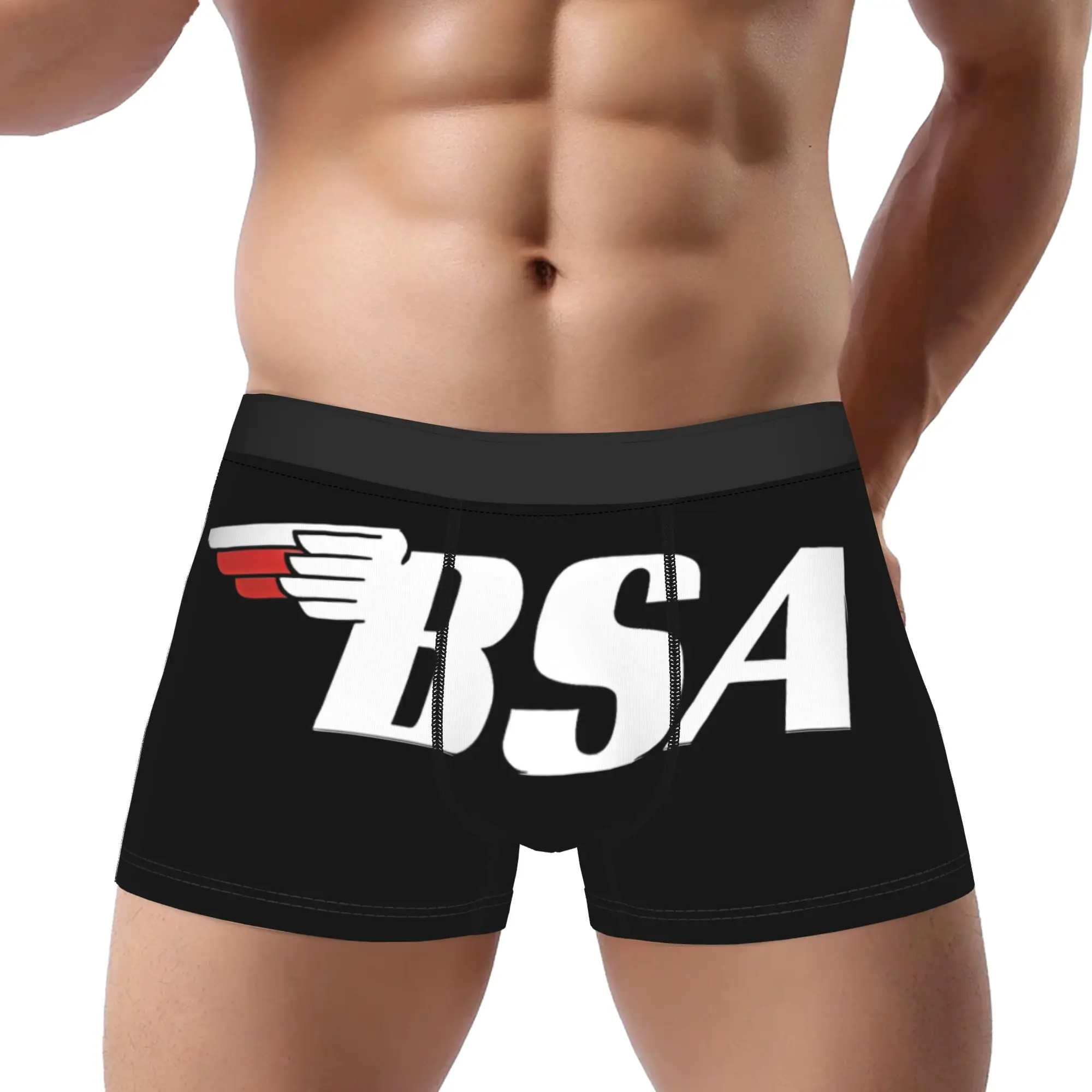 

Мотоциклетные трусы BSA, дышащие трусики, мужское нижнее белье, вентилируемые шорты, боксеры