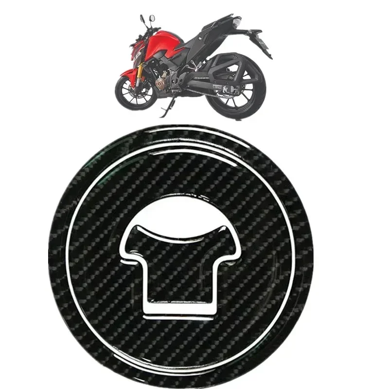 FOR HONDA CB300F CBR300R MSX125 CB500FX CBR500R Moto Parts Carbon Fiber Fuel Tank Cap Decal Sticker CB 300 F R