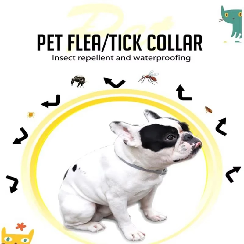 38m Adjustable Pet Collar Cat Dog AntiFlea Collar Anti Flea Tick Mite Louse Collar Pet Protect Repel Rubber Necklace Pet Supply