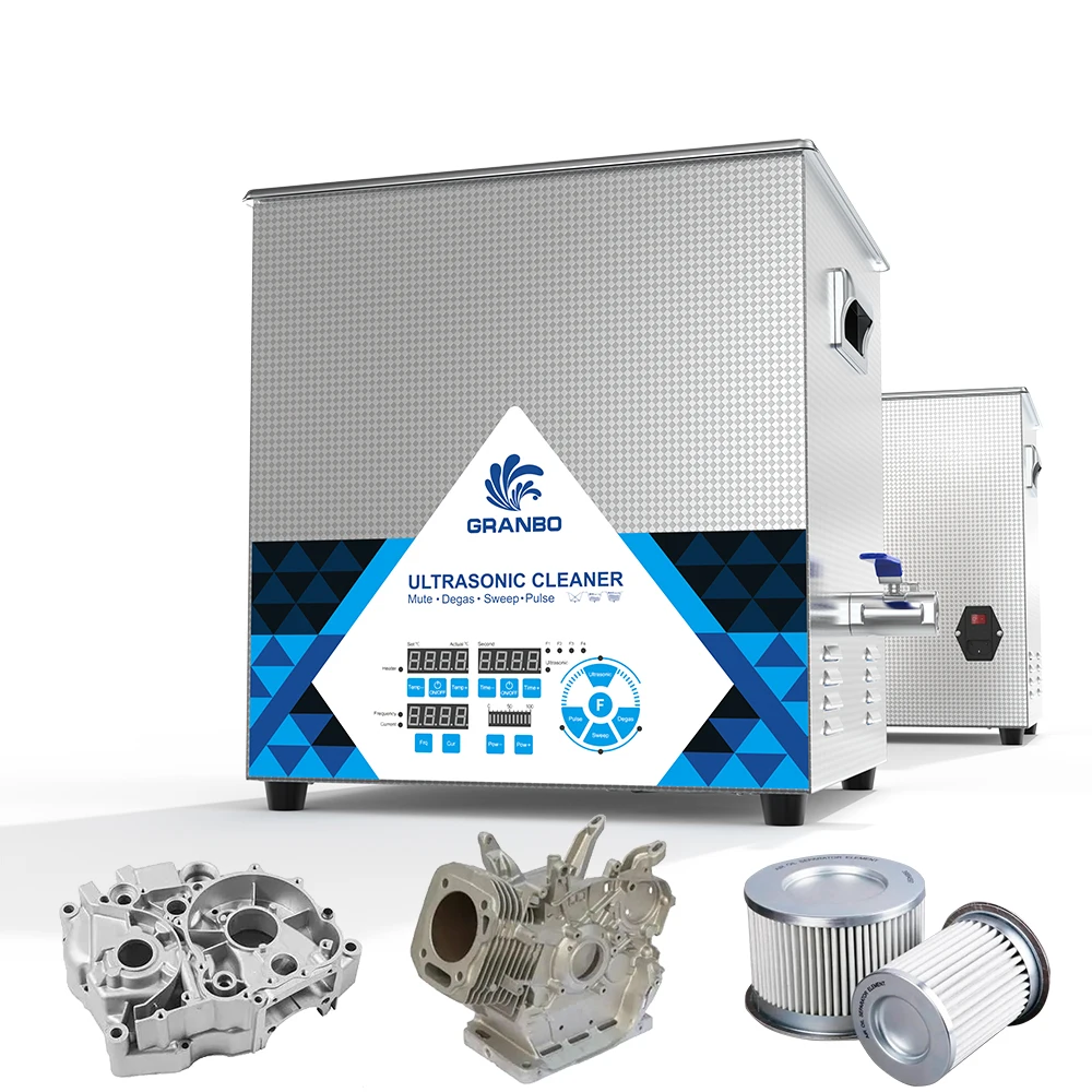 

Granbo 19L 500W Ultrasonic Dishwasher Stainless Steel Multi Function Household Kitchen Cleaning Machine for Tableware and Tools