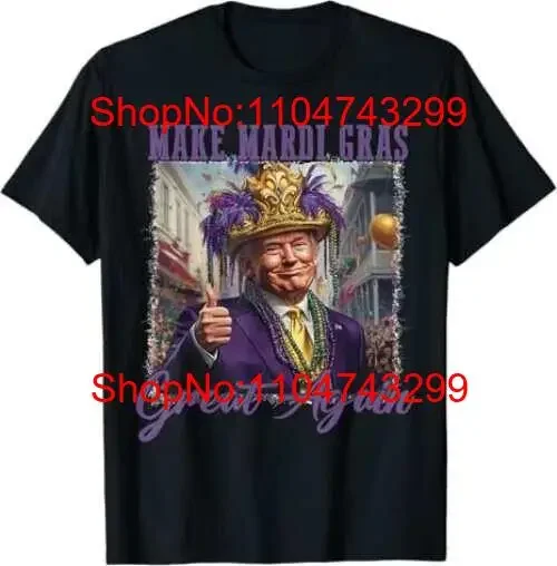 

Забавный парадный костюм Make Mardi Gras снова великим, футболка с юмором, винтажная стираная, удобная, мягкая, с рисунком, стильный, мужской, универсальный