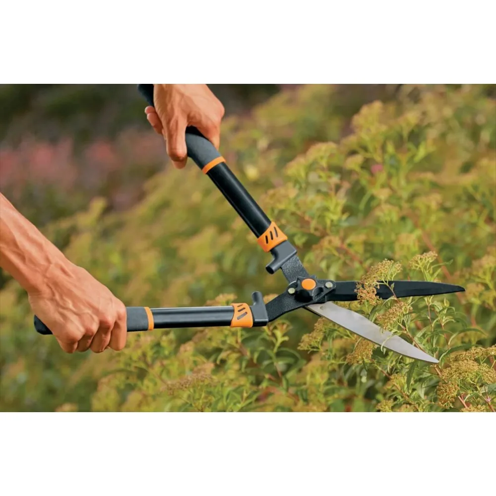 

Wavy Edge Hedge Shears with Adjustable Blade (25"), 1 Piece, Black
