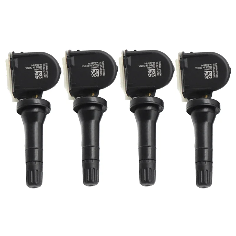 4Pcs Tire Pressure Sensor 433MHz TPMS 52940-BV100 for Hyundai Creta H1 Van H100 Iload Staria Tucson Kia EV6 Sonet