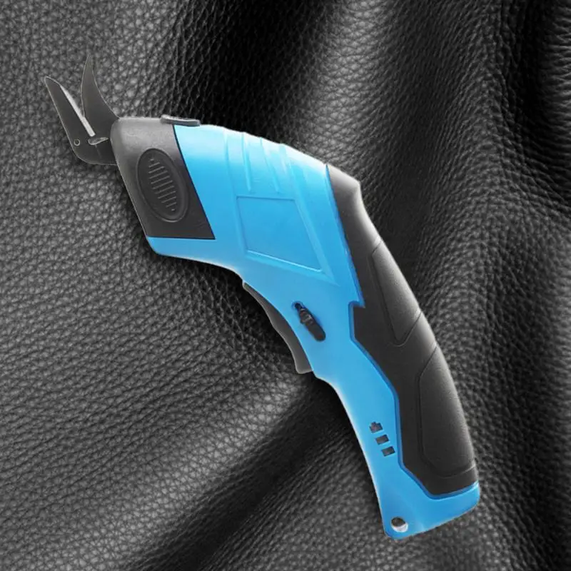 Electric Cardboard Cutter Ergonomic USB Rechargeable Scissors Small Handheld Scissors Portable Box Cutter For Carpet Felt Cotton