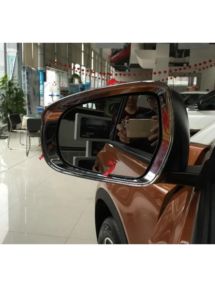 Dla Suzuki Vitara Escudo 2015-2021 2022 2023 2024 Chromowane lusterko wsteczne boczne Osłona przeciwsłoneczna Osłona przeciwdeszczowa Akcesoria — zdjęcie 2