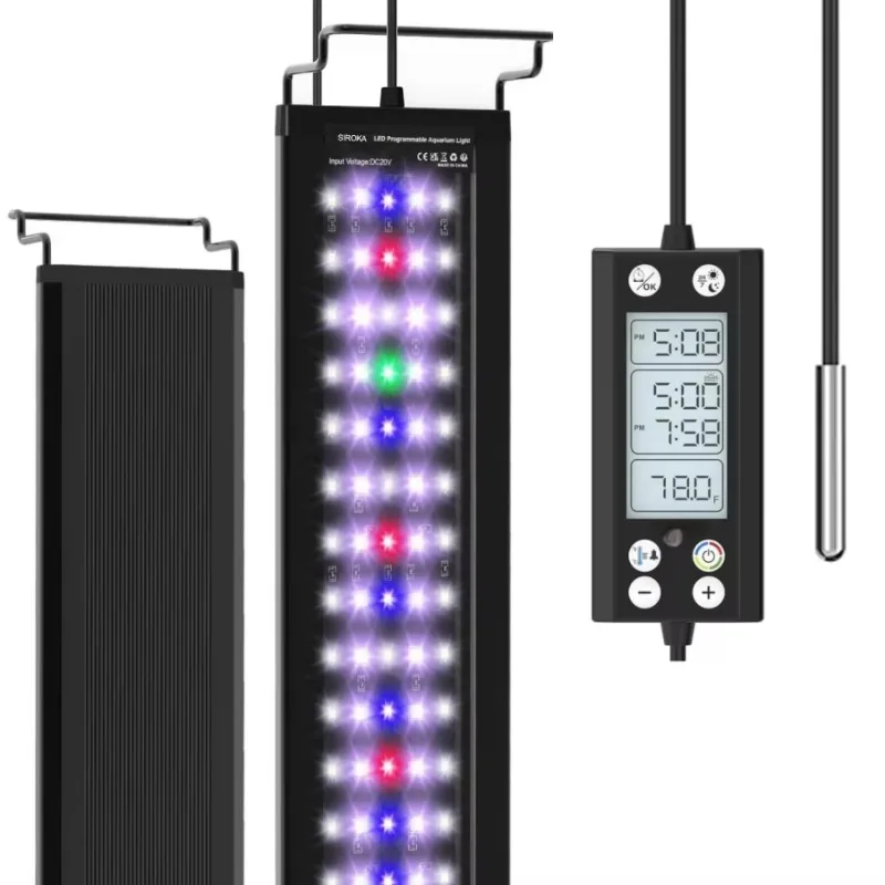 24-7-programmable-fish-tank-aquarium-light-with-lcd-monitor-thermometer-for-aquatic-plants-memory-function-cycle-30-120cm