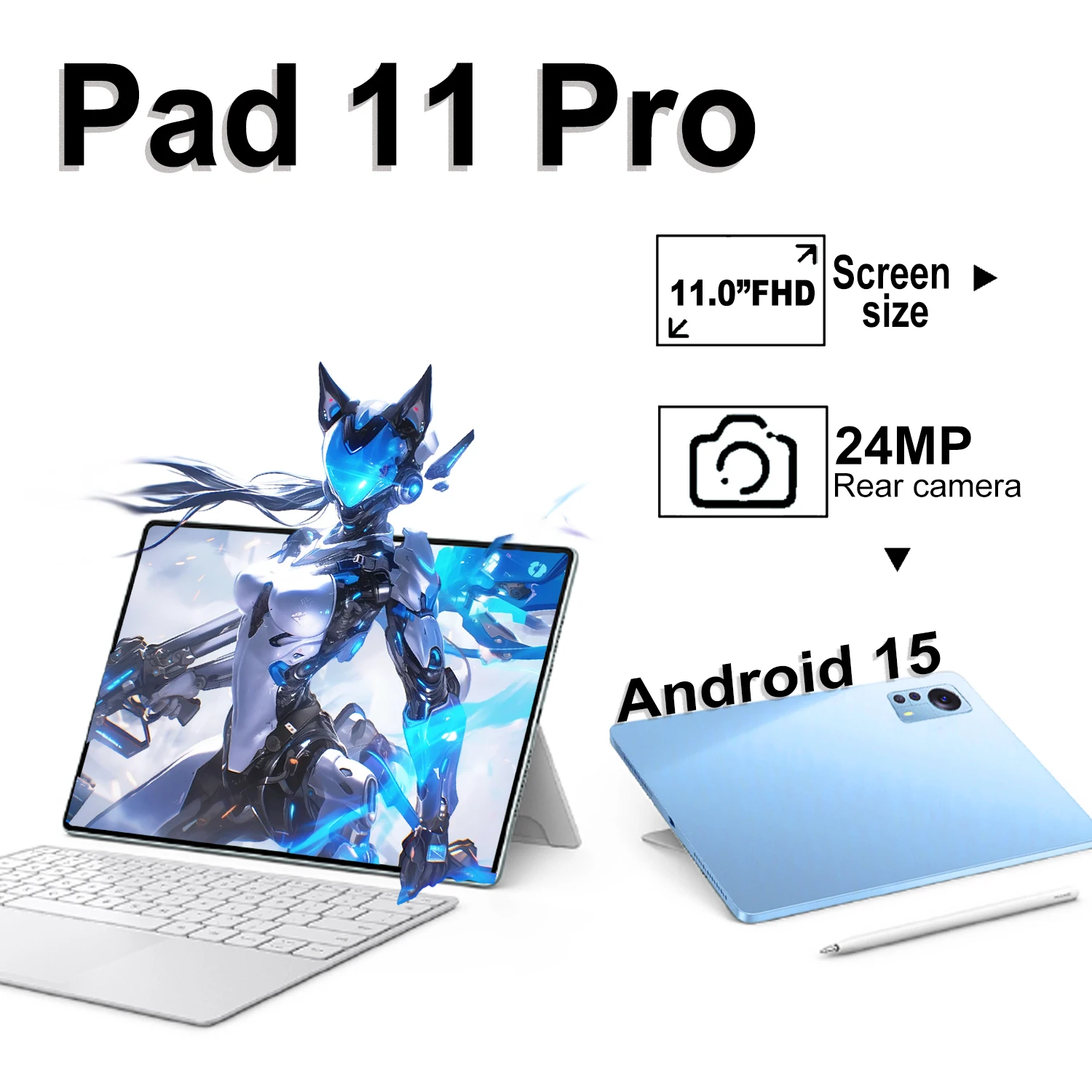 �y�Z�[�����zAndroid�^�u���b�g 11�C���` 2.5K�^�u���b�g 22GB+2TB Snapdragon 8 Gen3 Android 15 �I�N�^�R�A 10000mAh ������ʃ��[�h�Ή��^�u���b�g