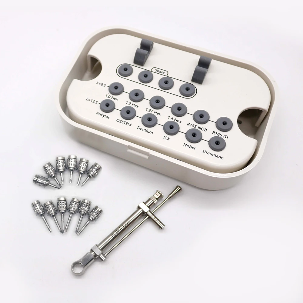 Dental Implant Tools Torque Wrench Screw drives Prosthetic Kit