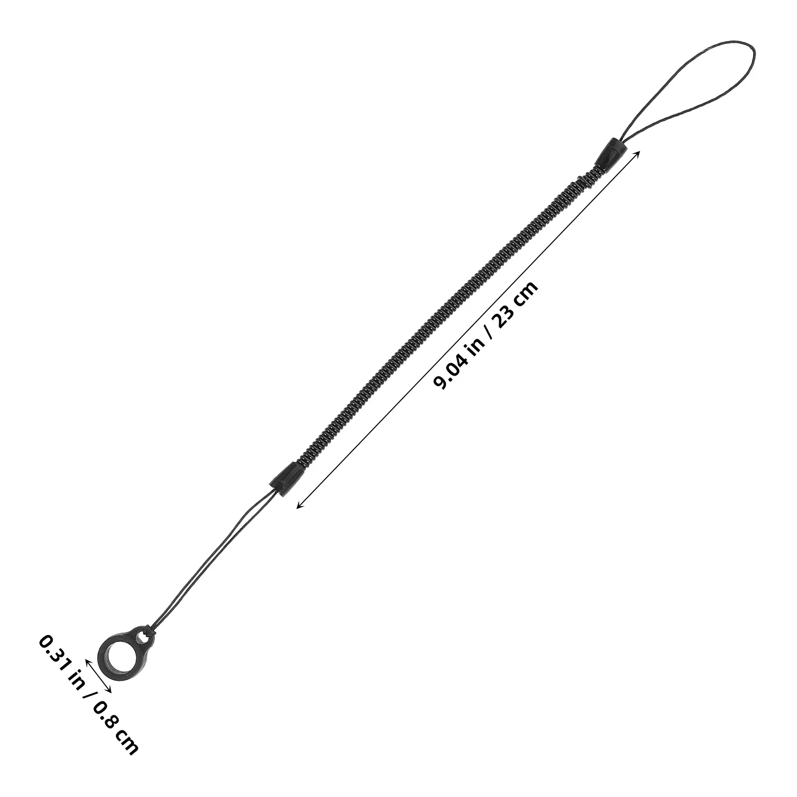 

2Pcs Pen Lanyard Strap Spring Rope Stylus Anti-Lost Holder Base Prevent Losing Pen for Office Student Use Anti Lost Lanyard