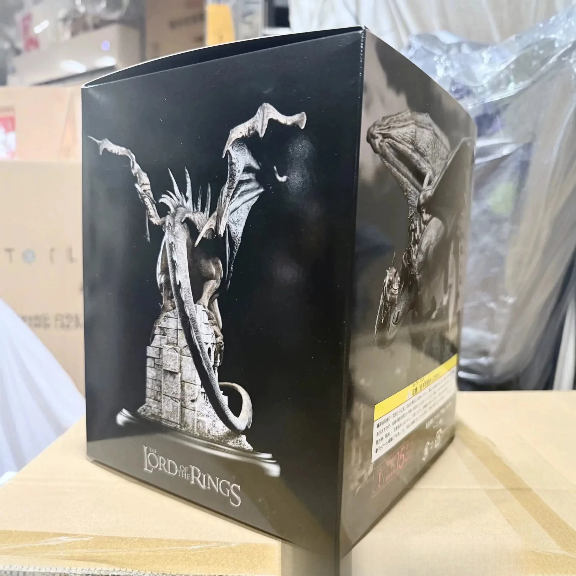 New The Lord Of The Rings Nazgul Fell Beast Dragon Statue Action Figure Boxed Model Desktop Ornament Collectible Birthday Gift - view 6
