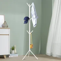 Floor Standing Clothes Rack Household Simple Hats Shelf Easy To Install Light Luxury Clothes Shelves Modern Simple Coat Racks