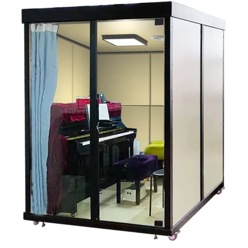 

Piano Soundproof Room Home Singing Room Instrumental Music Tutorial Room Drum Kit Guitar Saxophone Home Mobile Glass Room