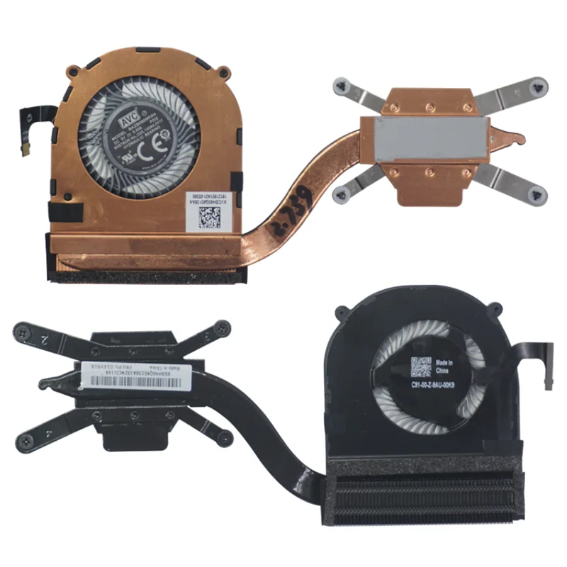 Imagem -04 - Ventilador de Refrigeração Cpu Original para Lenovo Dissipador de Calor Lenovo Thinkpad x1 Yoga 2nd Gen 3rd 01ax830 01ax999 01ay917 01ay918 Novo