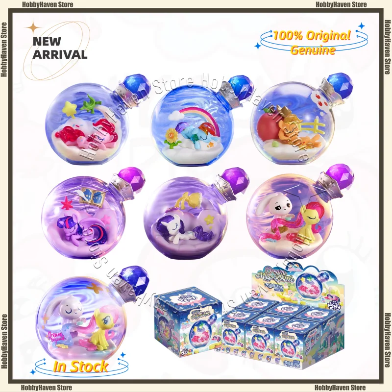 

In Stock My Little Pony Dreams Magic Bottle Blind Box Pinkie Pie Twilight Sparkle Trendy Doll Desktop Ornament Collection Gift