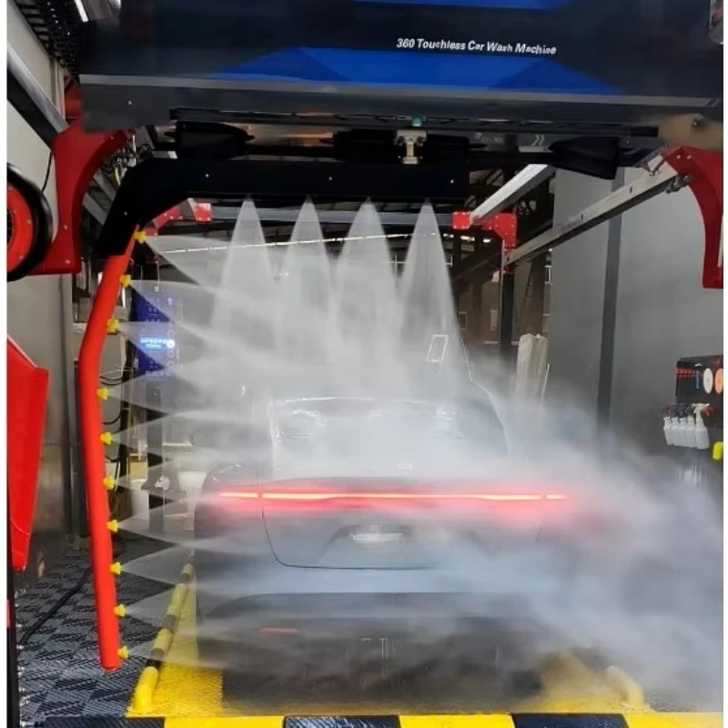 Customize Professional Automated Self Service Car Wash Machine 360 Touchless Car Washer with Quick Drying System