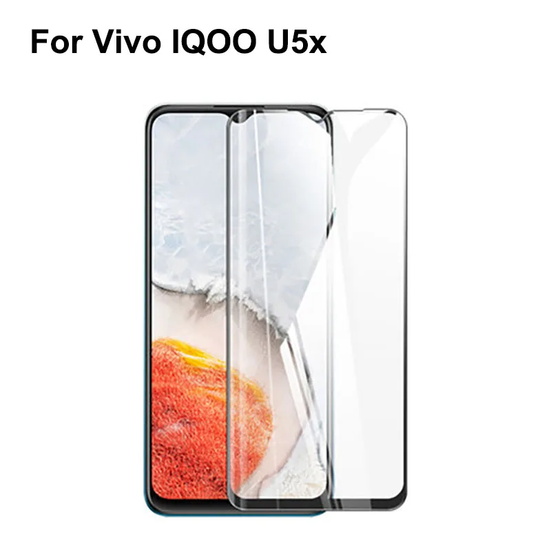 5 шт. закаленное стекло для Vivo IQOO U5x, защитная пленка для экрана, стекло для Vivo IQOO U 5x V2180GA, жесткая Защитная стеклянная крышка