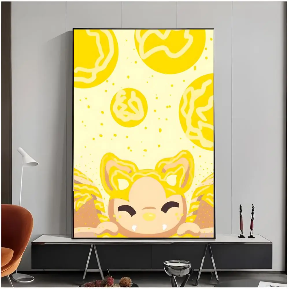 Cute Casual Pet Game A-Adopt Me! Poster Living Room Bedroom Decorative Print Unframed Decor