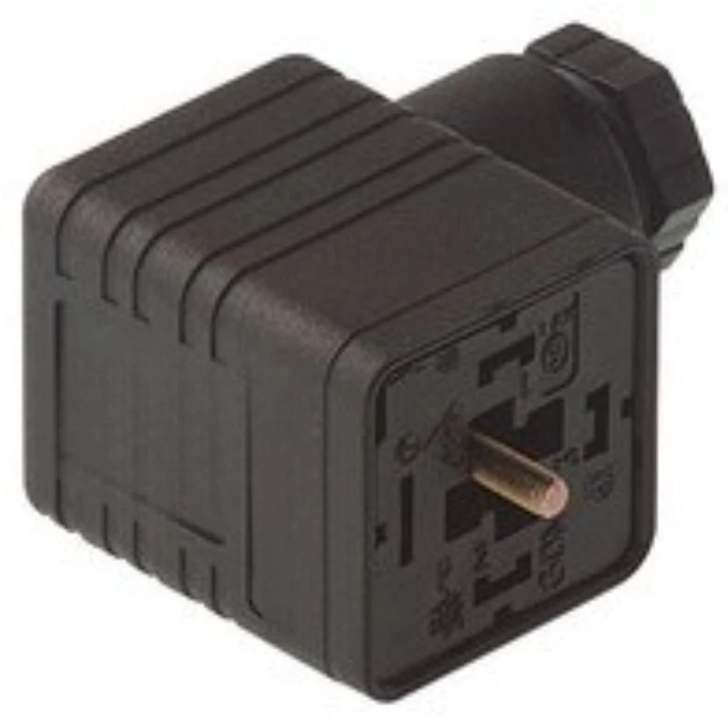 Transmitter Connector Plug Industrial Solenoid Valve Sensor Connecting Hardware Accessory