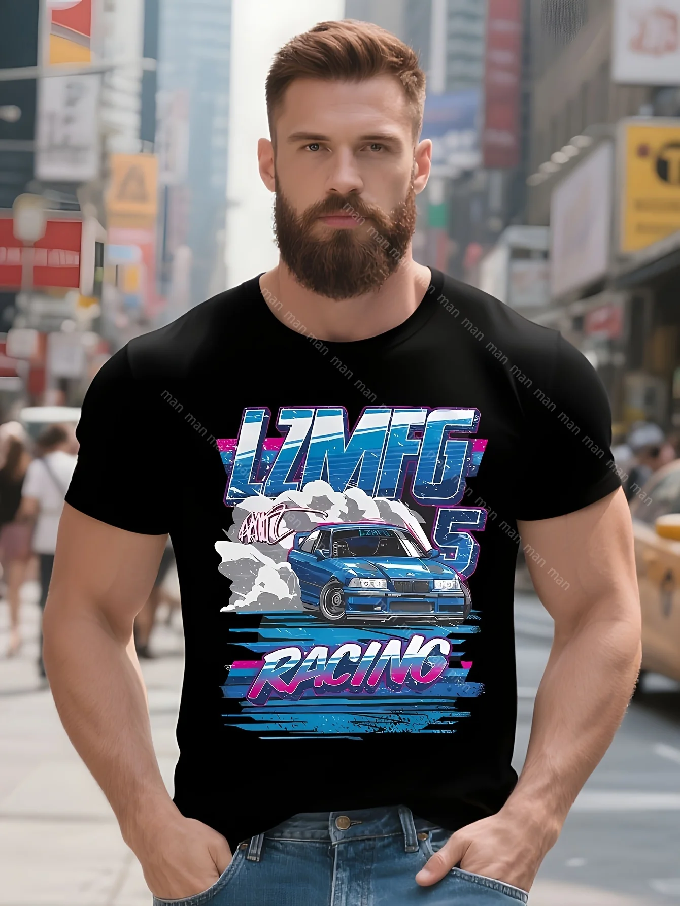 

Футболка Adam Lz Merch E36, забавные топы с животным принтом для мальчиков, футболки для мужчин