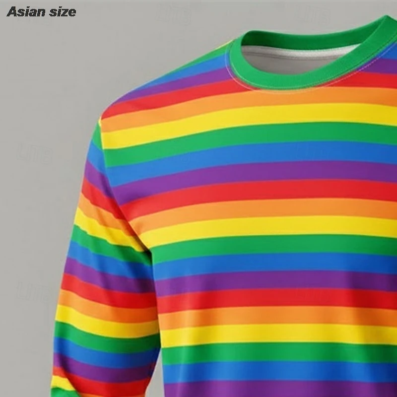 Thumbnail 4 - #91 Latest Mens Striped T-Shirts Offers