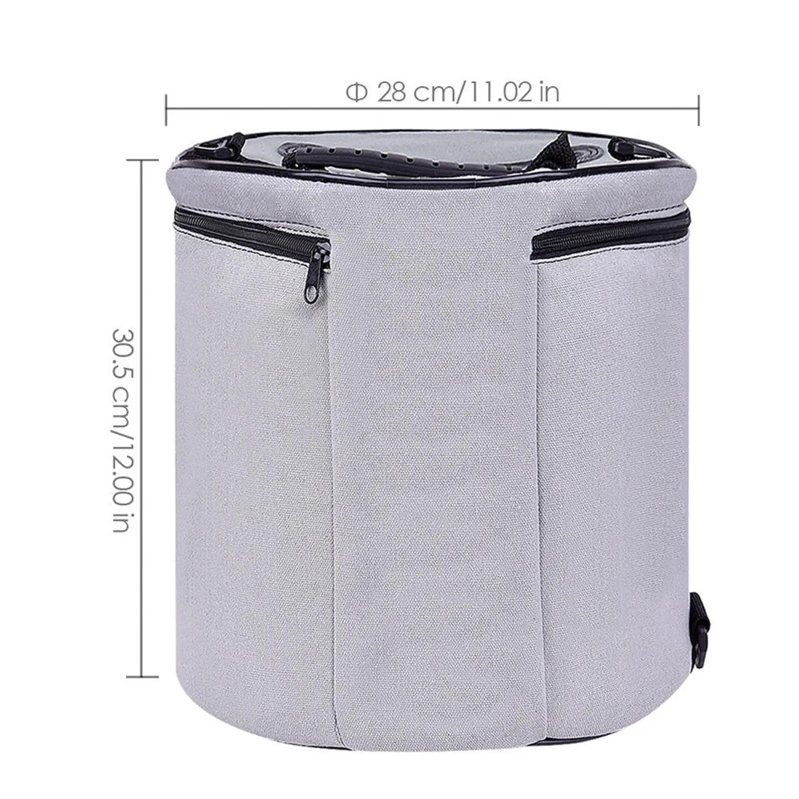 Multifunction Wool Storage Bag Yarn Bag Durable Knitting Supplies Waterproof Canvas for Cross Stitch