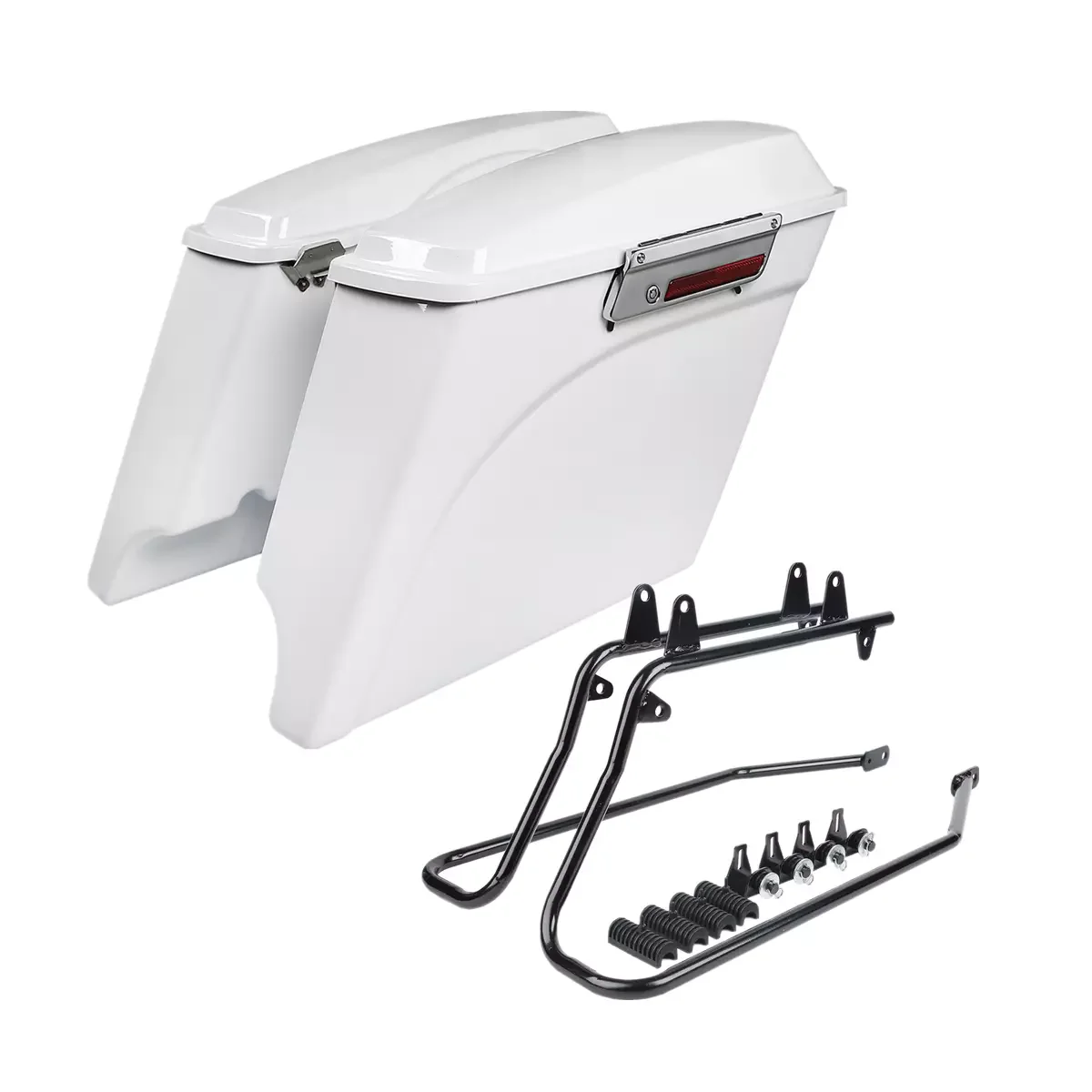 

Motorcycle 5" Stretched Saddlebags Conversion For Harley Softail Heritage Deluxe 1984-2017