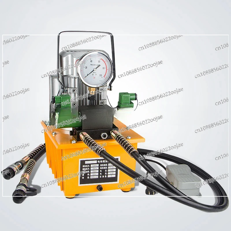 220V Double Action Electric Hydraulic Pump Tank Capacity 8L Hydraulic Motor Pump 1400r/min GYB-700A-II High Pressure Oil Pump