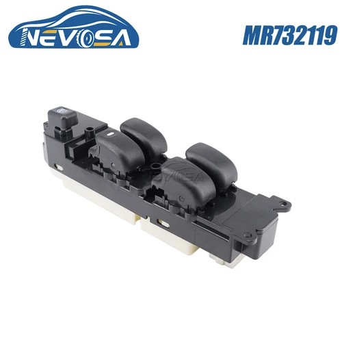 NEVOSA MR 732119 Para Mitsubishi Triton L200 K62T K74T General pieza de coche conductor puerta delantera interruptor de ventana eléctrica botón elevador 10 pines