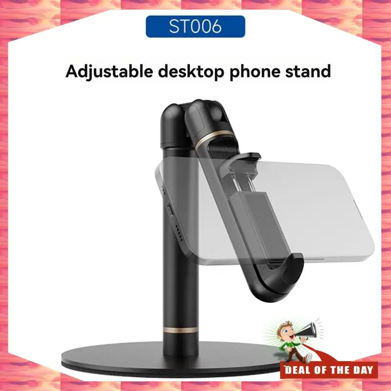 

24-Hour Delivery Adjustable Live Broadcast Desktop Phone Holder Stand For Smartphone Bracket For Mobile Telefoon