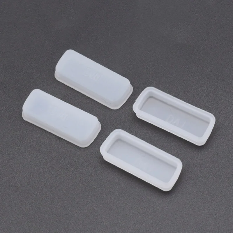 1/5/10/20pcs DVI Interface Dust Plug Silicone Rubber Soft Plug Computer Display Port Desktop Hosts Audio Interface Dusts Caps