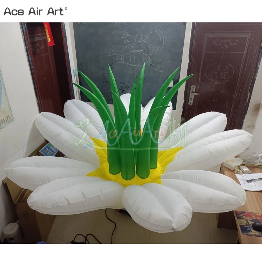 

Best Price Attractive Decoration 2.5 Meters Inflatable Giant Flower, Inflatable Lotus Flower For Sale Made In China