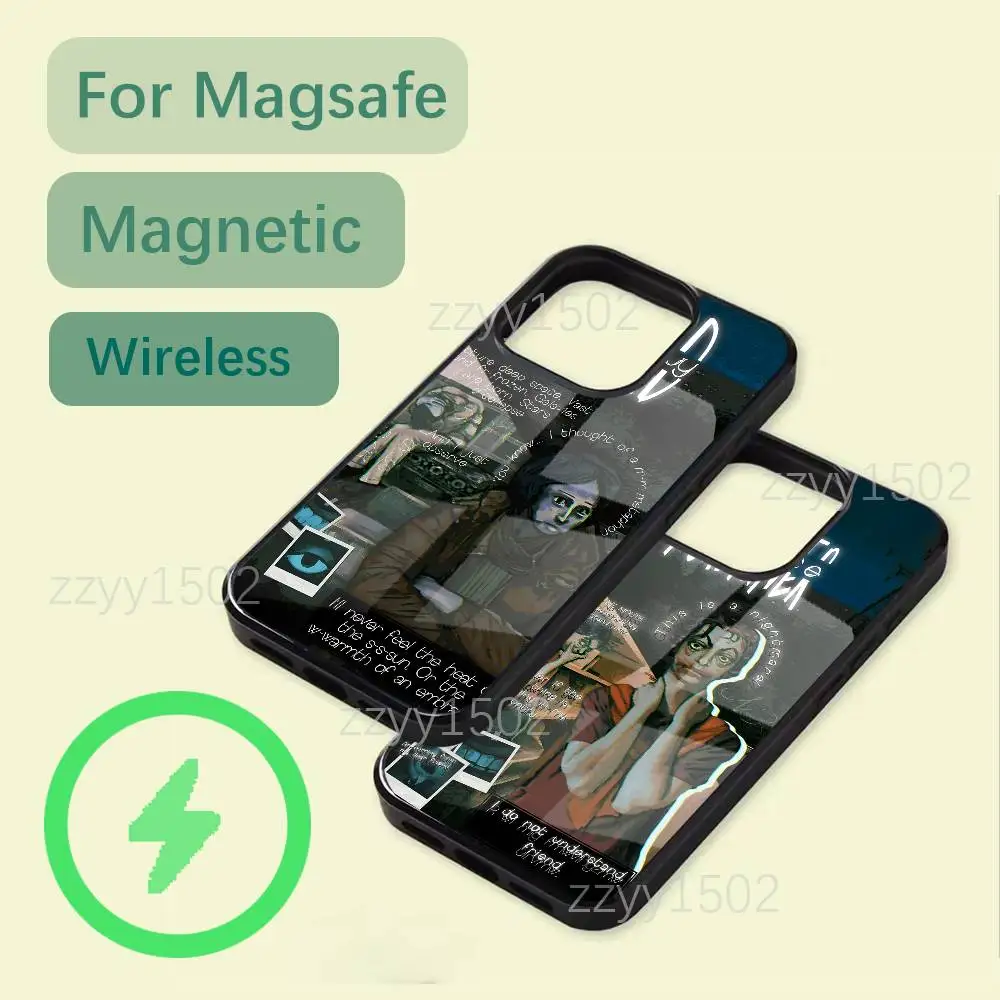 

Game No I Am Not A H-Human Phone Case For iPhone 17,16,15,14,13,12,11 Pro,Max,Plus,X,XS,XR,SE4,E Mini Charging with MagSafe