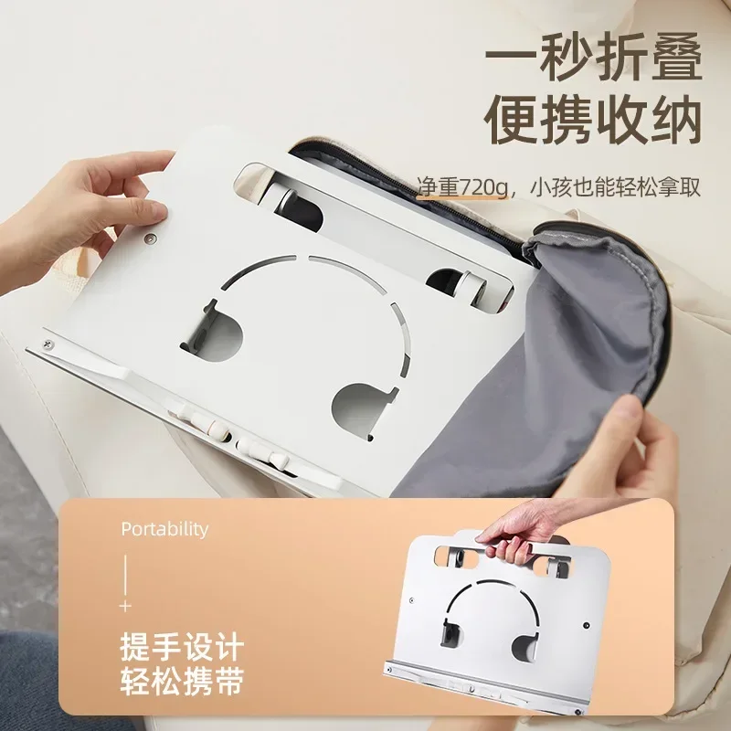 Adjustable Book Stand Multi Heights Angles Cookbook Bracket Desk Reading Holder For Office School Laptop Tablet