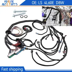 LS3 4L60E DBW 03-07 LS Vortec Standalone Wiring Harness 4.8 5.3 6.0  MULTEC/Delphi Fuel Injector CONNECTORS For LS3 Engine