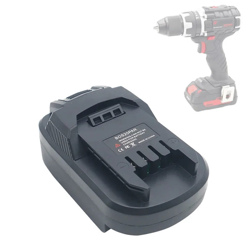 

For Bosch 18V To for Lidl Parkson X20V Lithium-Ion Battery for Parkson Cordless Drill Tool Accessory BOS20PAR Battery Converter