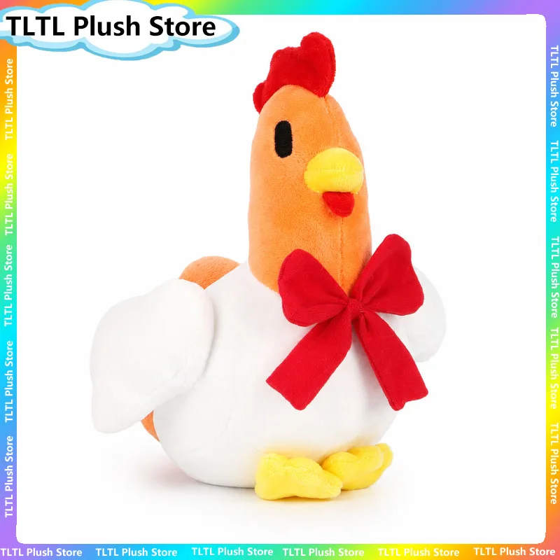 

Fields Of Mistria Plush Toy Chicken Cartoon Stuffed Chicken Ranch Game Peripheral Soft Plush Decor Gift For Game Lovers