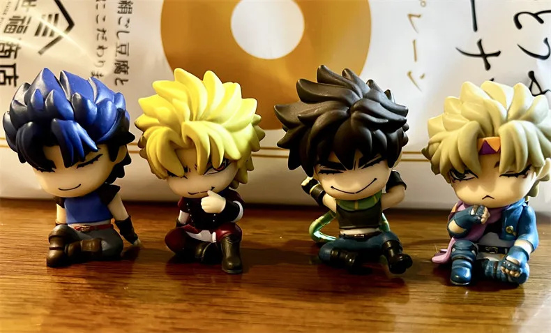 Japon Original JOJO's Bizarre Adventure épaule à épaule Gashapon Jonathan Joseph DIO césar figurine modèle jouets