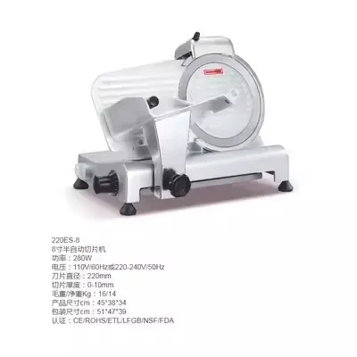 

12 inch meat cutter Commercial semi-automatic slicer Stainless steel electric slicer Frozen meat mutton cutter