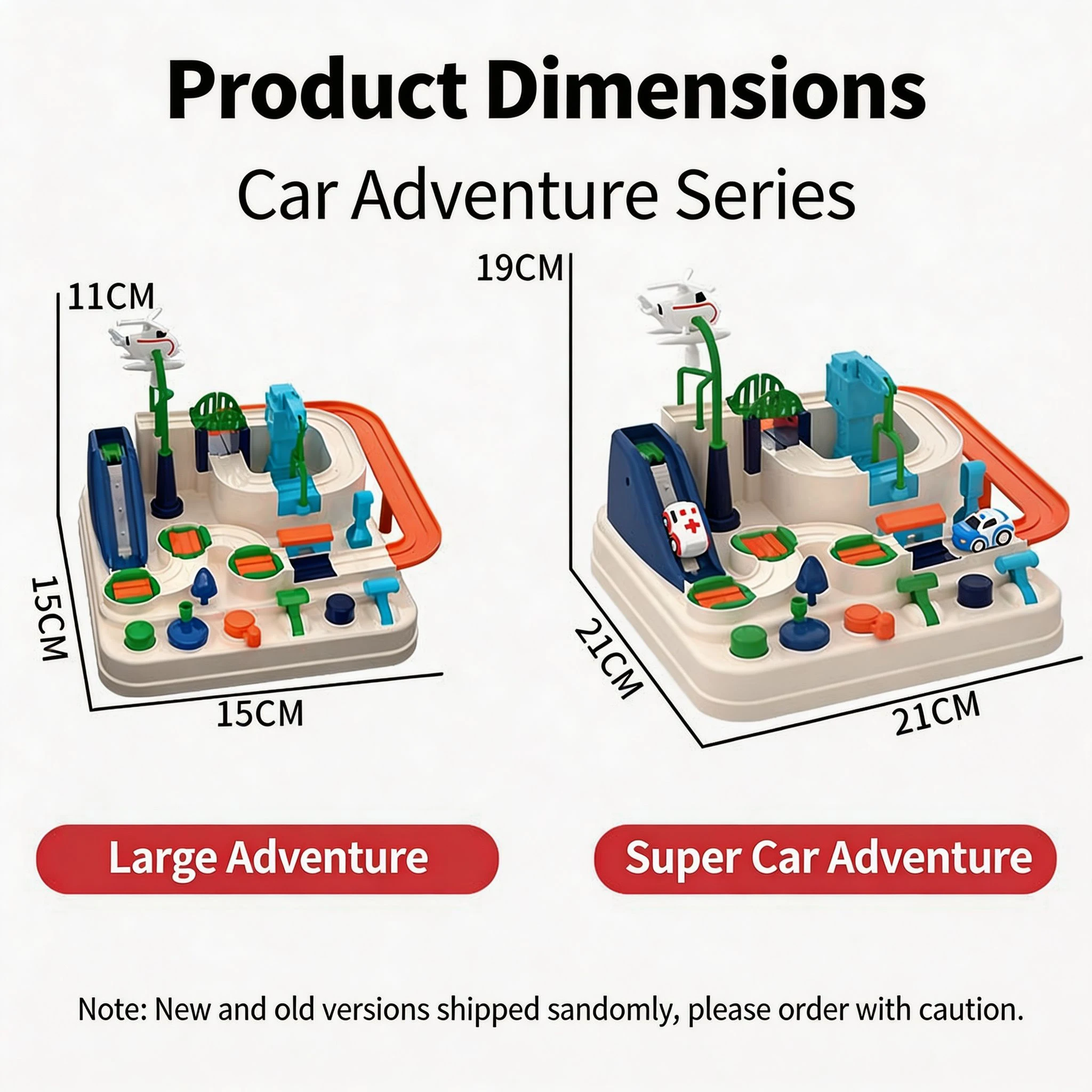 Racing track car model educational toy children's puzzle toy track adventure game brain mechanical interaction train animal - view 6