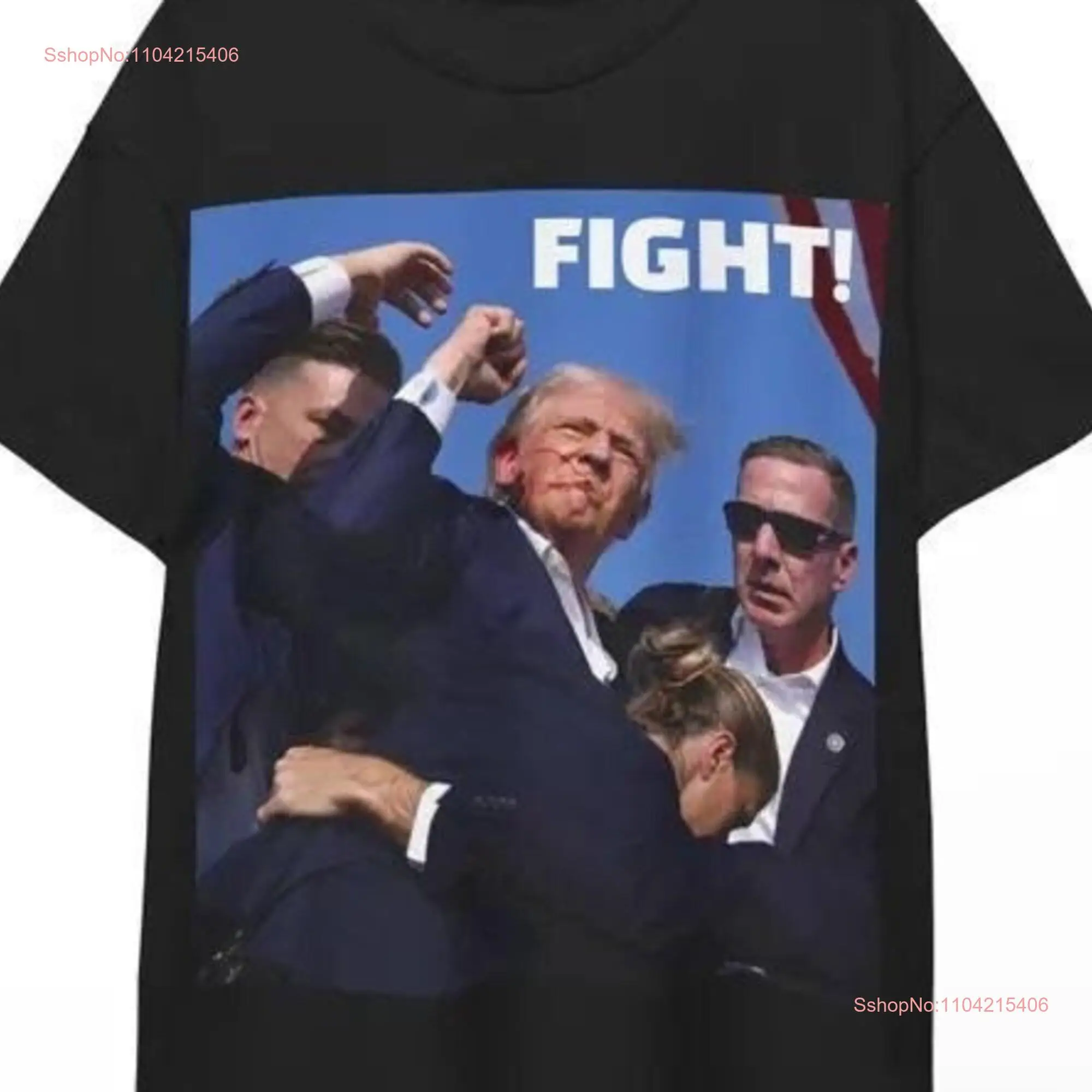 Donald Trump FighT T Shirt I Will 2024 Politic Stand With long or short sleeves