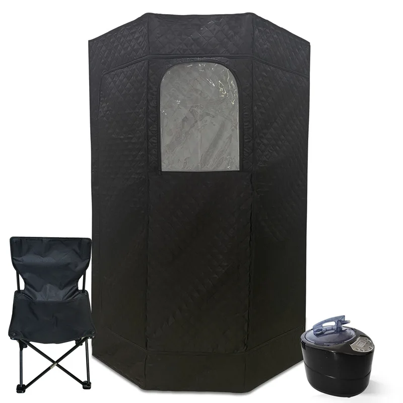

Steaming room pentagonal steaming box whole body foldable household sweating box