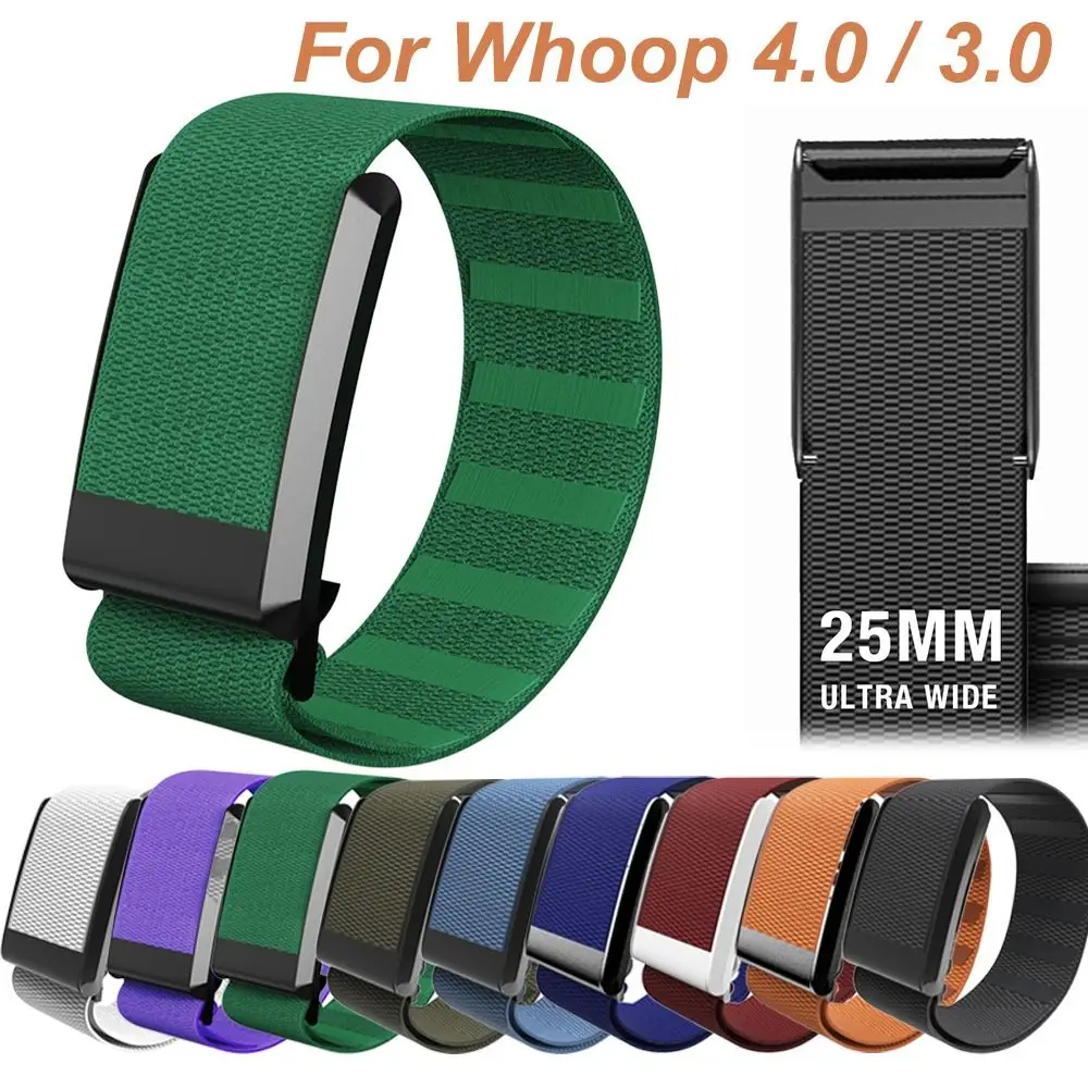 

Fashion Nylon Band Replacement Adjustable Breathable Replacement Strap Odor Resistant Fitness Tracking Strap for Whoop 4.0/3.0