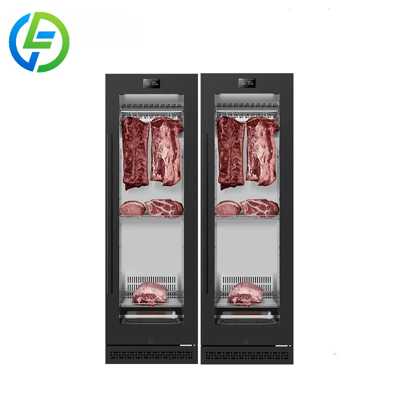 Customize 760L Large Smart Dri Dry Ager Fridge Deep Freezer Aged Aging Refrigerator Hanging Beef Meat Kichen Cabinet Machine